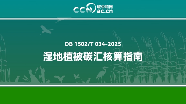 DB 1502/T 034-2025 湿地植被碳汇核算指南