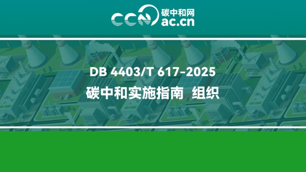 DB 4403/T 617-2025碳中和实施指南 组织